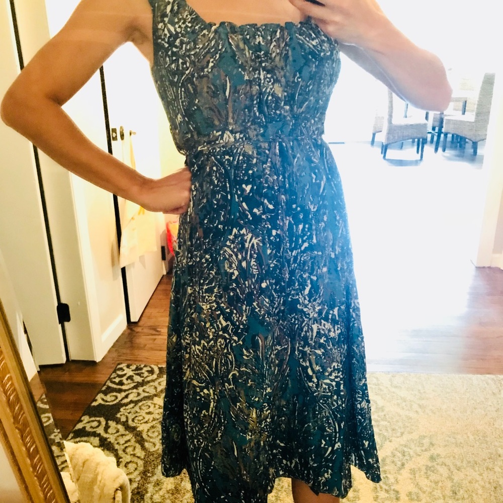 Silk Tahari dress